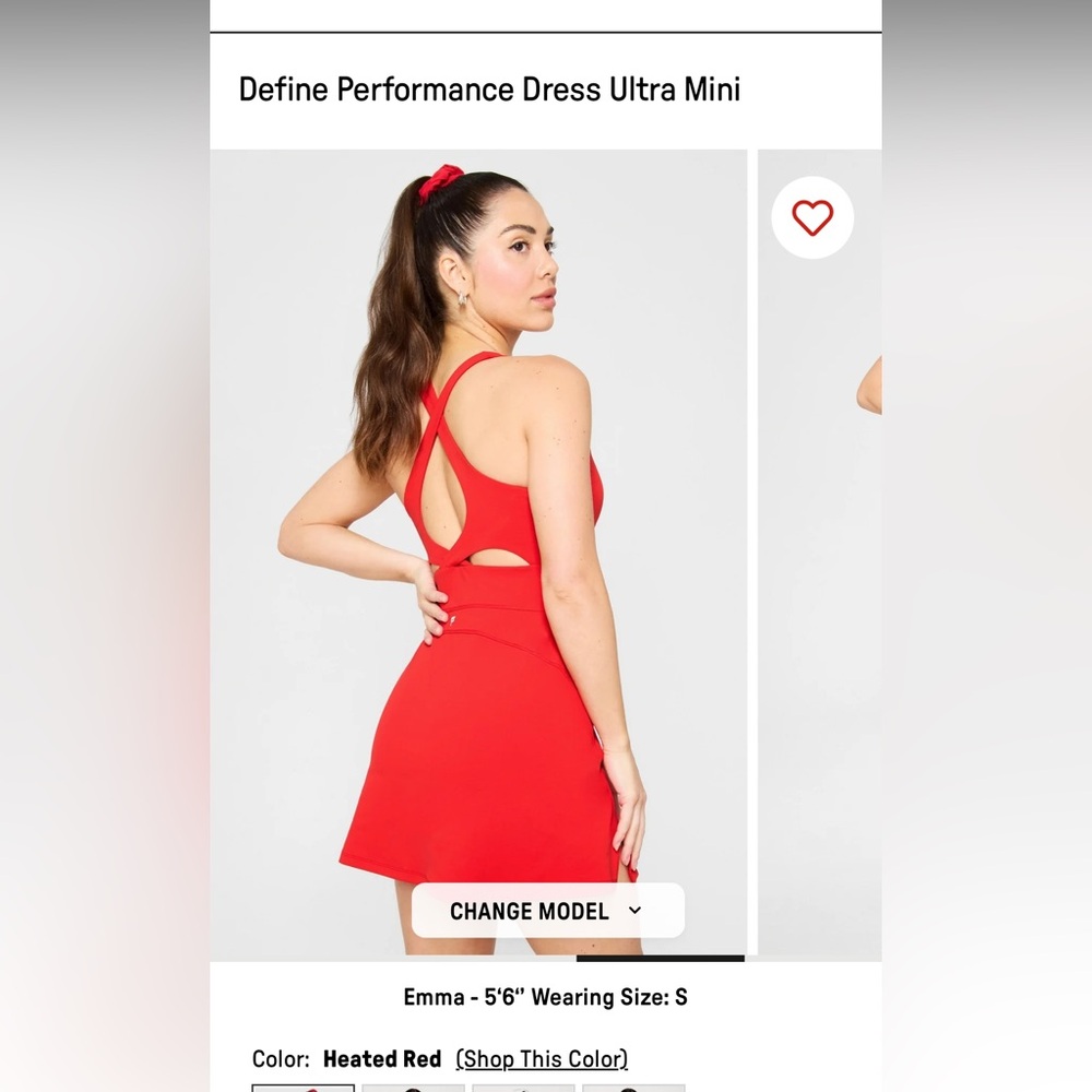 Fabletics Ultra Mini Dress